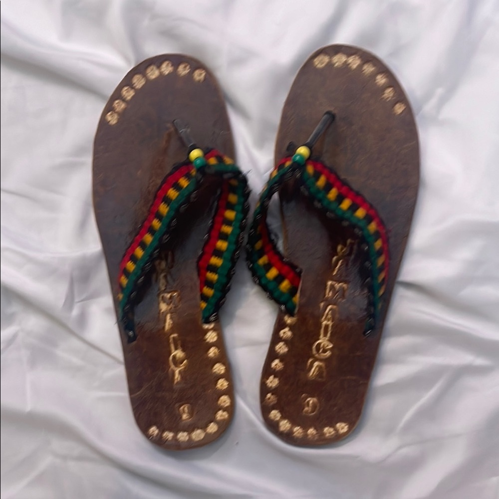 Colorful Beaded Women's Sandals